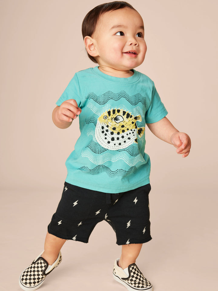 Tea Collection Puffer Fish Graphic Tee