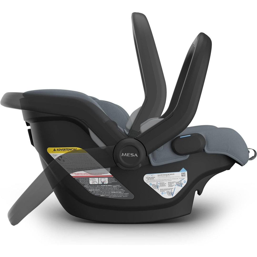 uppababy mesa handle position in car UPPAbaby Mesa V3 Infant Car Seat + Base – Hopscotch Kids