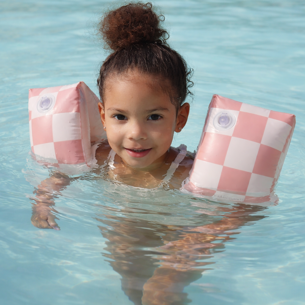 Ali+Oli Inflatable Arm Band Swim Wings - Pink