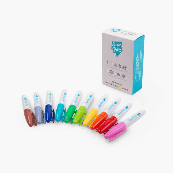 Super Petit Erasable Markers - 10 Colors