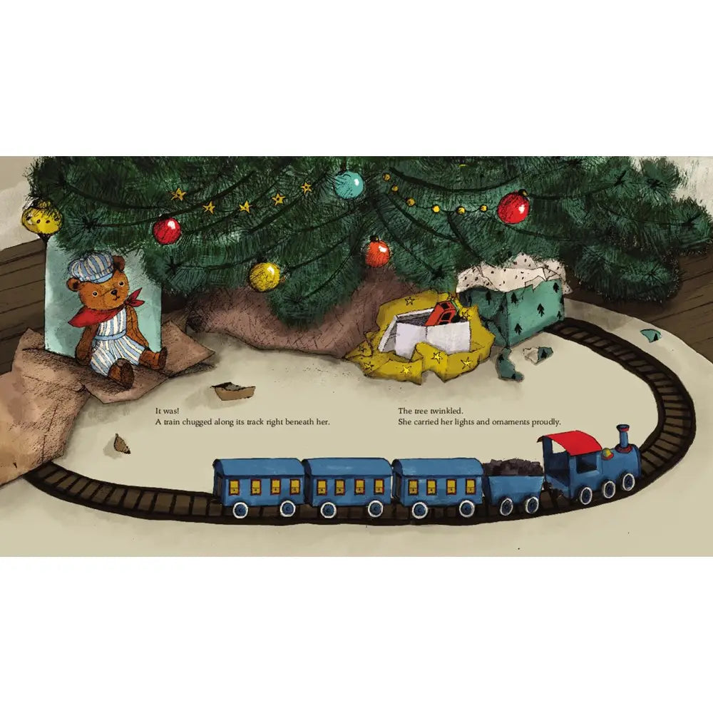 The Christmas Tree Who Loved Trains