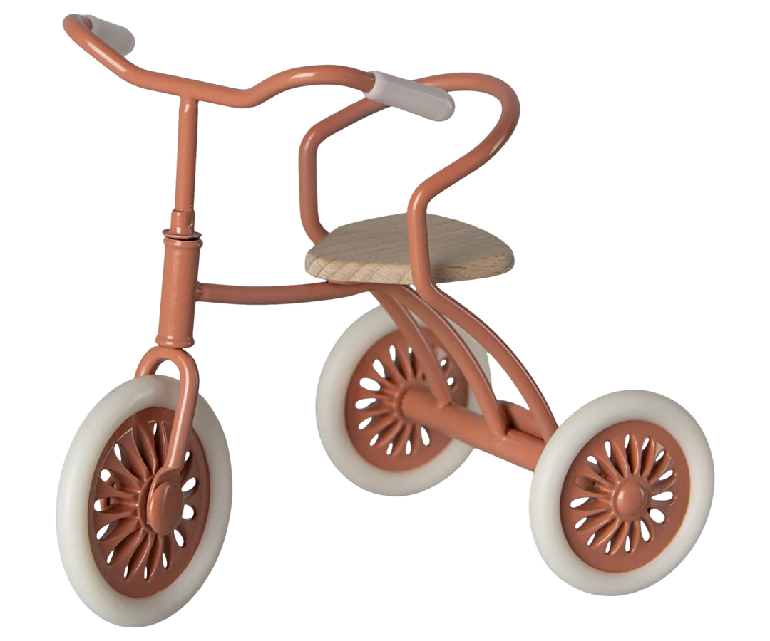 Maileg Abri A Tricycle - Coral