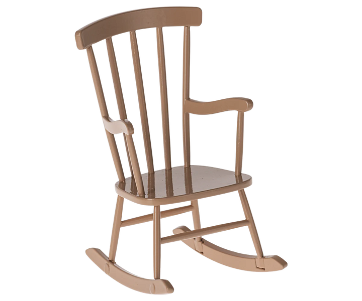 Maileg Rocking Chair, Mouse - Dark Rose