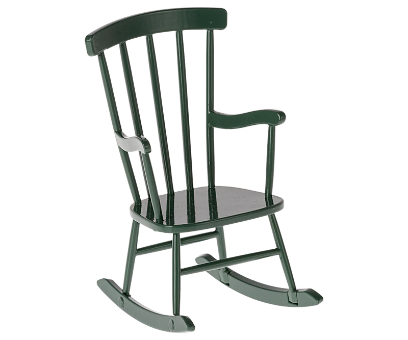 Maileg Rocking Chair - Dark Green
