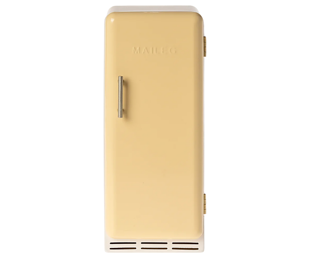 Maileg Miniature Fridge - Yellow