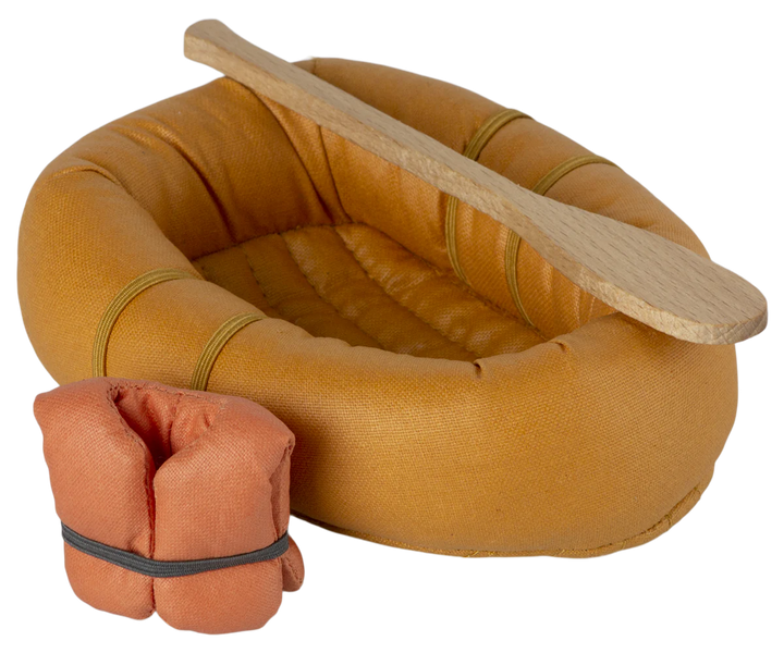 Maileg Rubber Boat - Dusty Yellow