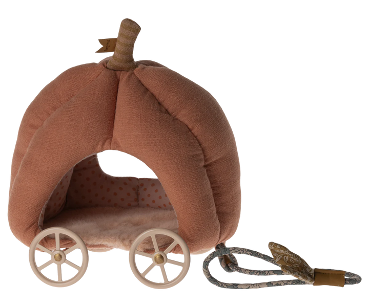 Maileg Pumpkin Carriage, Mouse