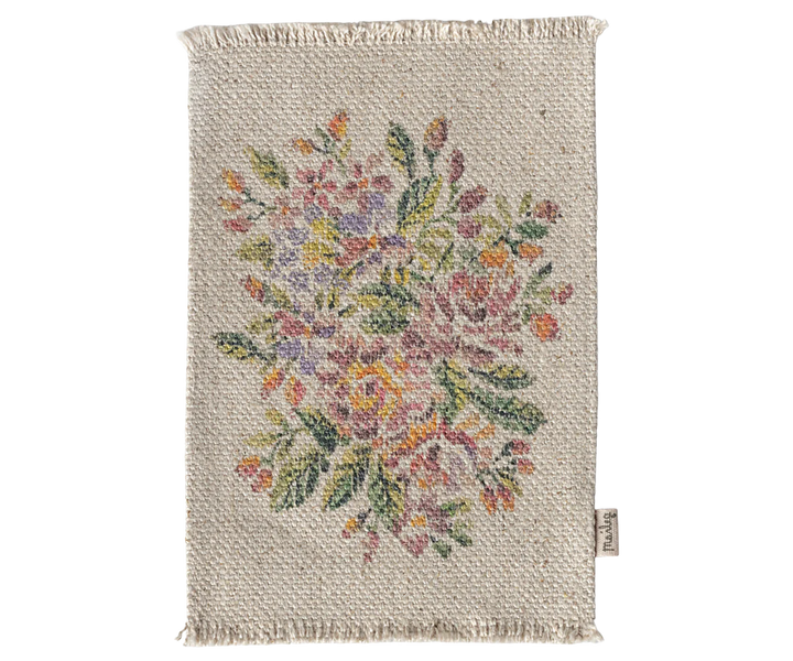 Maileg Medium Rug - Flowers