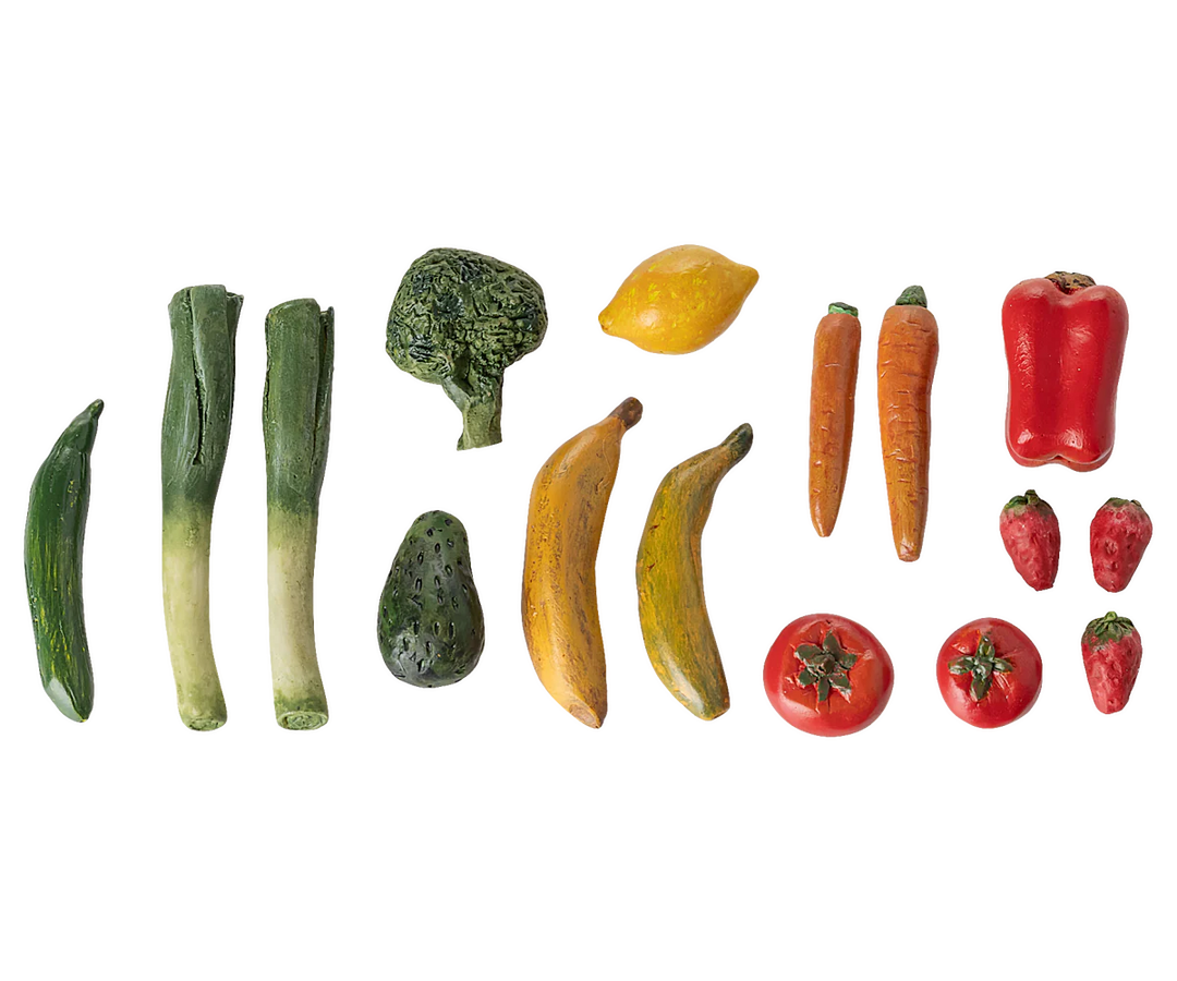 Maileg Fruits And Veggies, Miniature – Hopscotch Kids