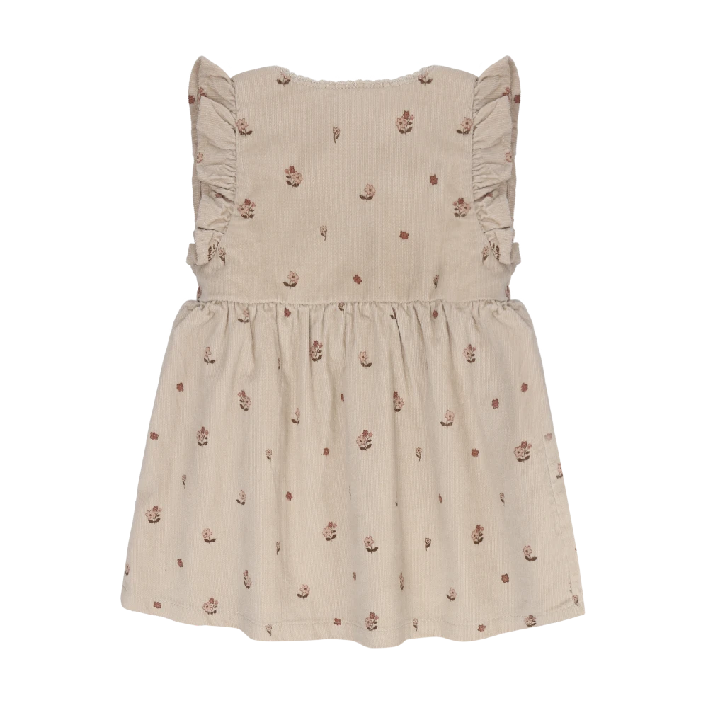 Minymo Corduroy Dress - Feather Grey
