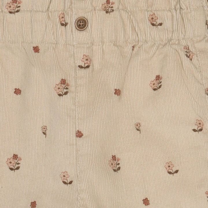 Minymo Lined Corduroy Pants - Feather Grey