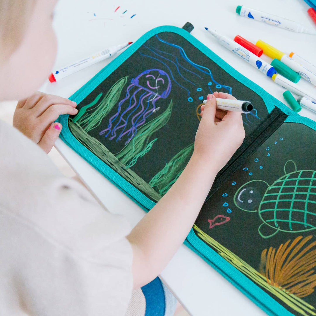 Jaq Jaq Bird Submarine Activity Dry Erase Book