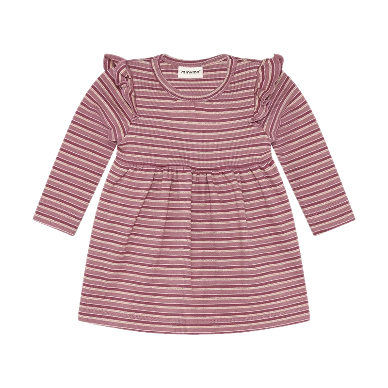 Minymo Body Dress - Mahogany Rose