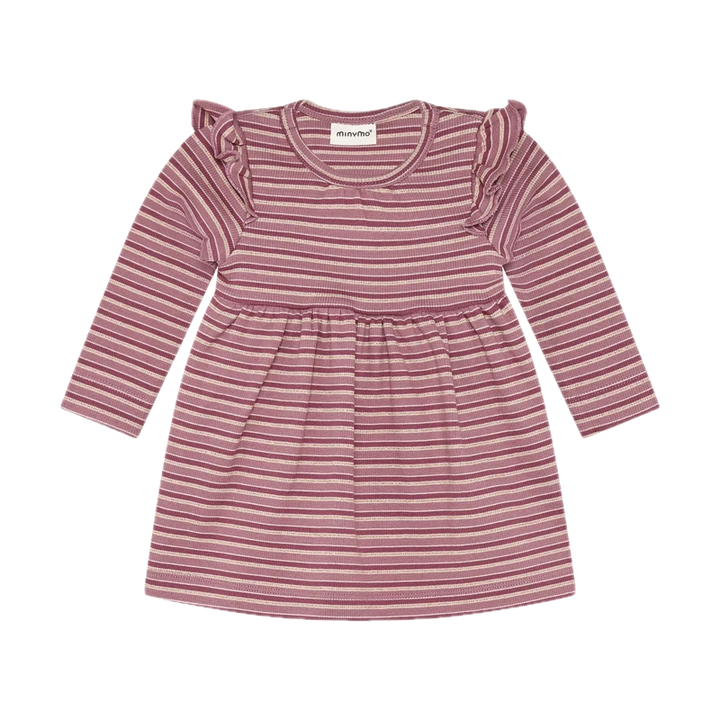 Minymo Body Dress - Mahogany Rose