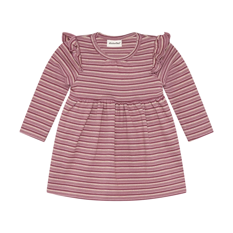 Minymo Body Dress - Mahogany Rose