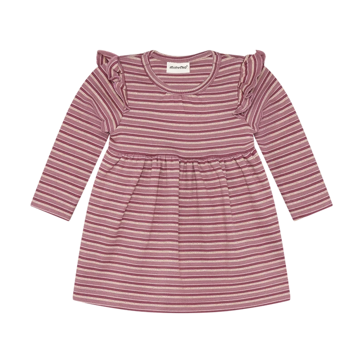 Minymo Body Dress - Mahogany Rose