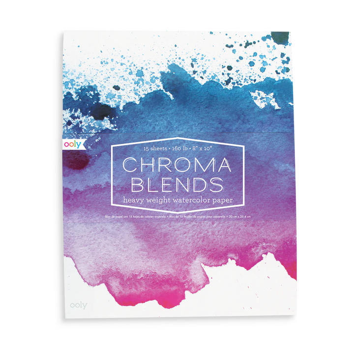 Ooly Chroma Blends Heavy Weight Watercolor Paper