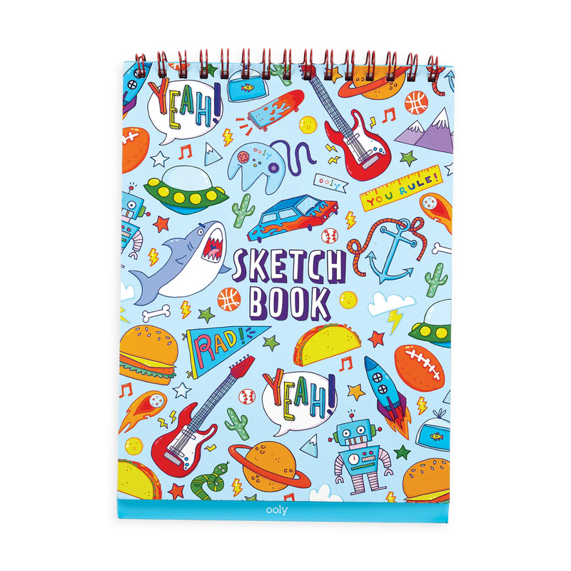 Ooly Sketch & Show Standing Sketchbook - Awesome Doodles