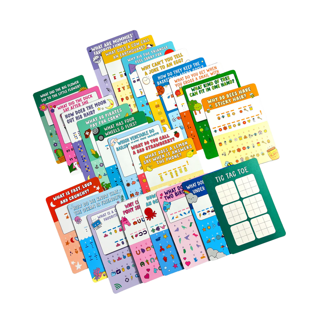 Ooly Joke Decoder Activity Cards