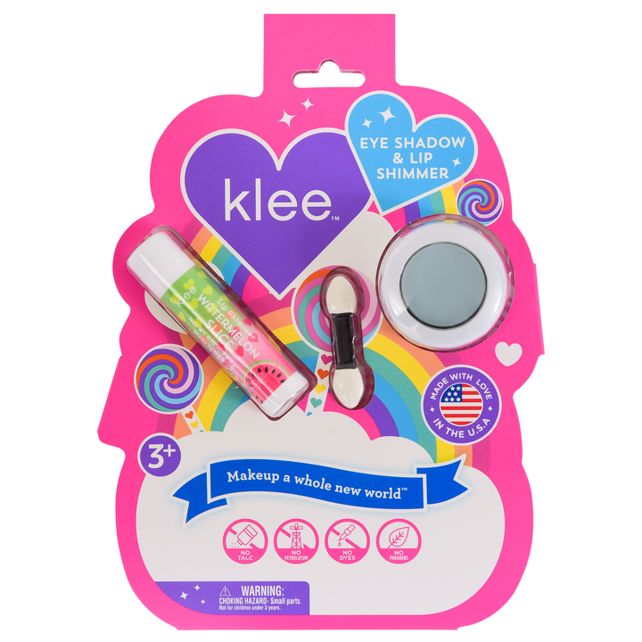 Klee Kids Wildflower Shimmer - Eye Shadow and Lip Shimmer Set