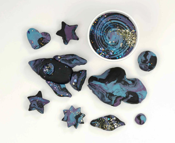 Land Of Dough Space Galaxy Natural Play Dough 5oz