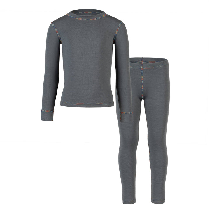 Menique Midweight Merino Thermal Long Sleeve & Bottoms 2-Piece Set