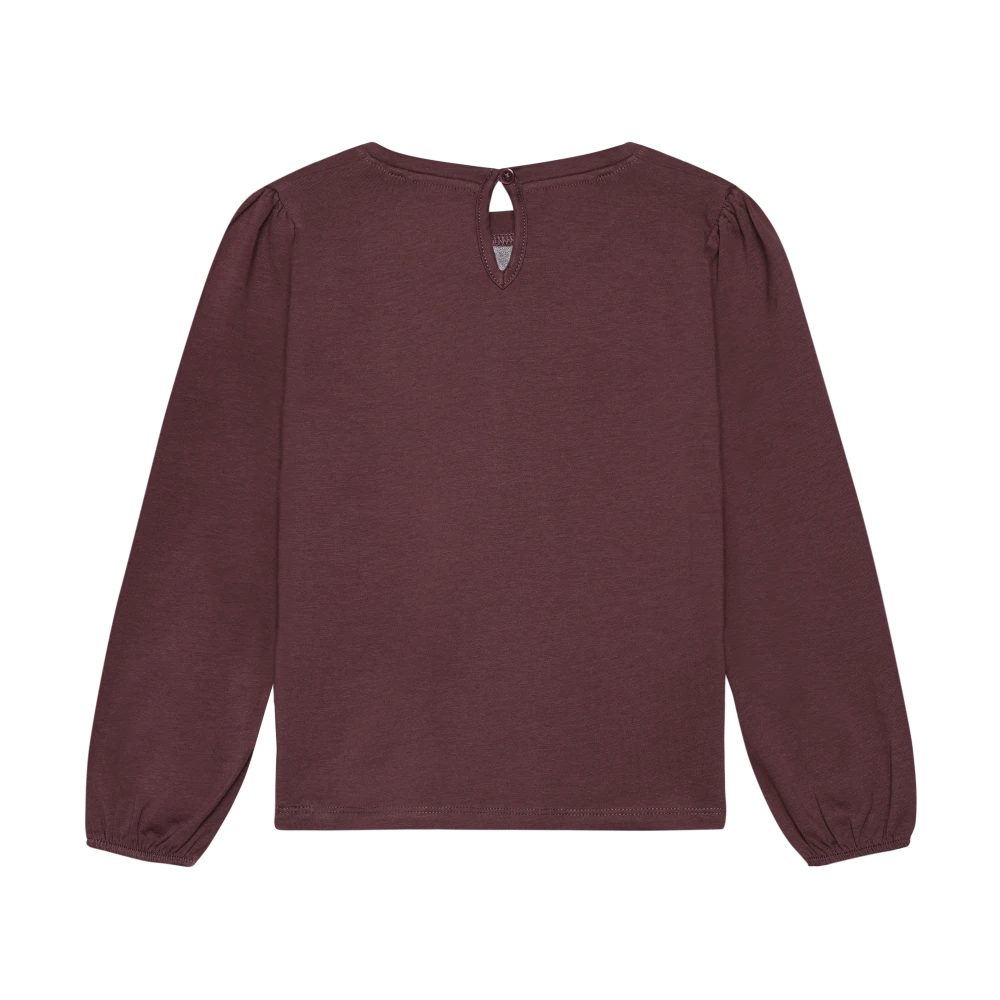 Minymo Heart T-Shirt - Huckleberry