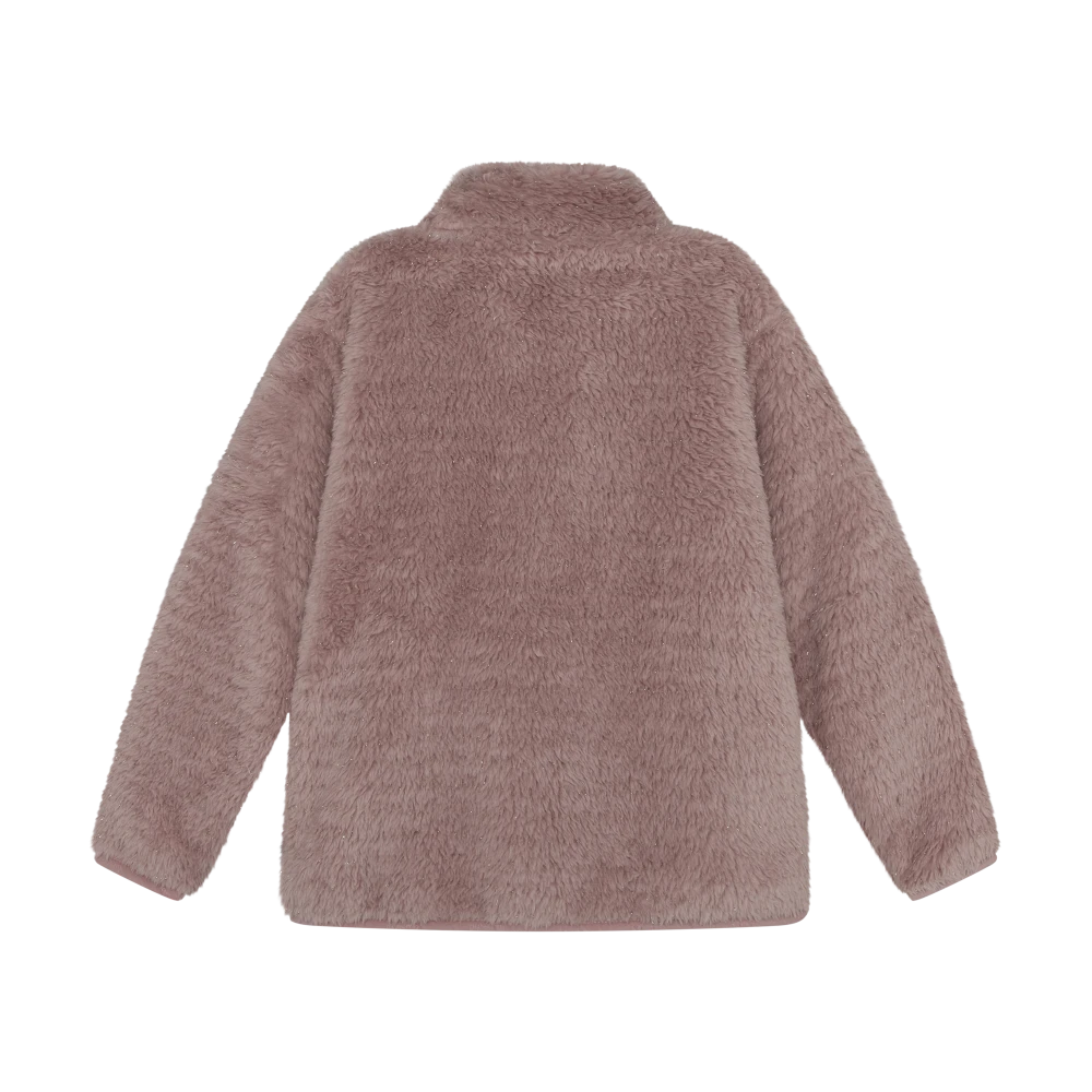 Minymo Teddy Glitter Jacket - Fawn