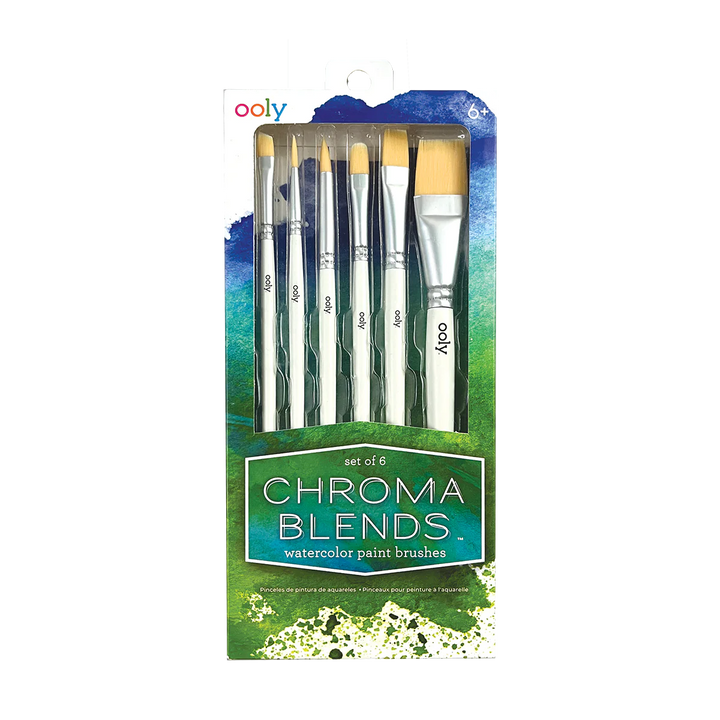 Ooly Chroma Blends Watercolor Paint Brushes
