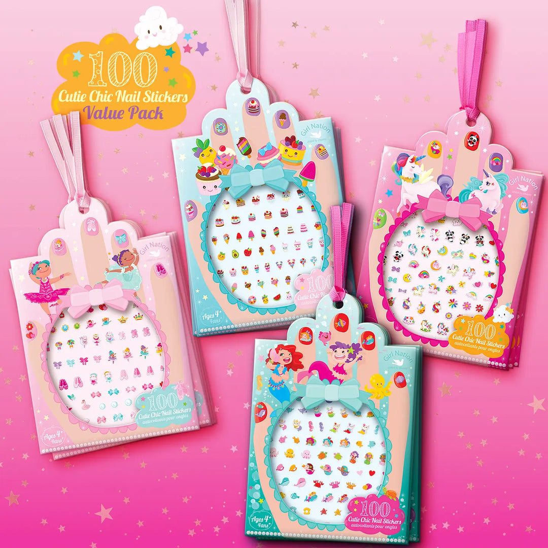Girl Nation Cutie Chic Nail Stickers