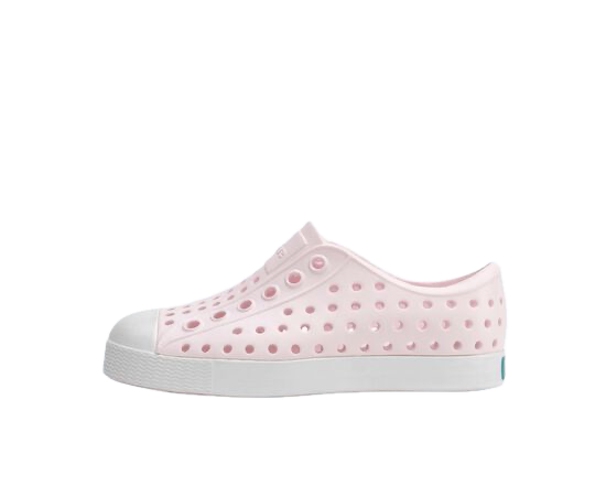 Native Jefferson Shoes - Milk Pink/Shell White