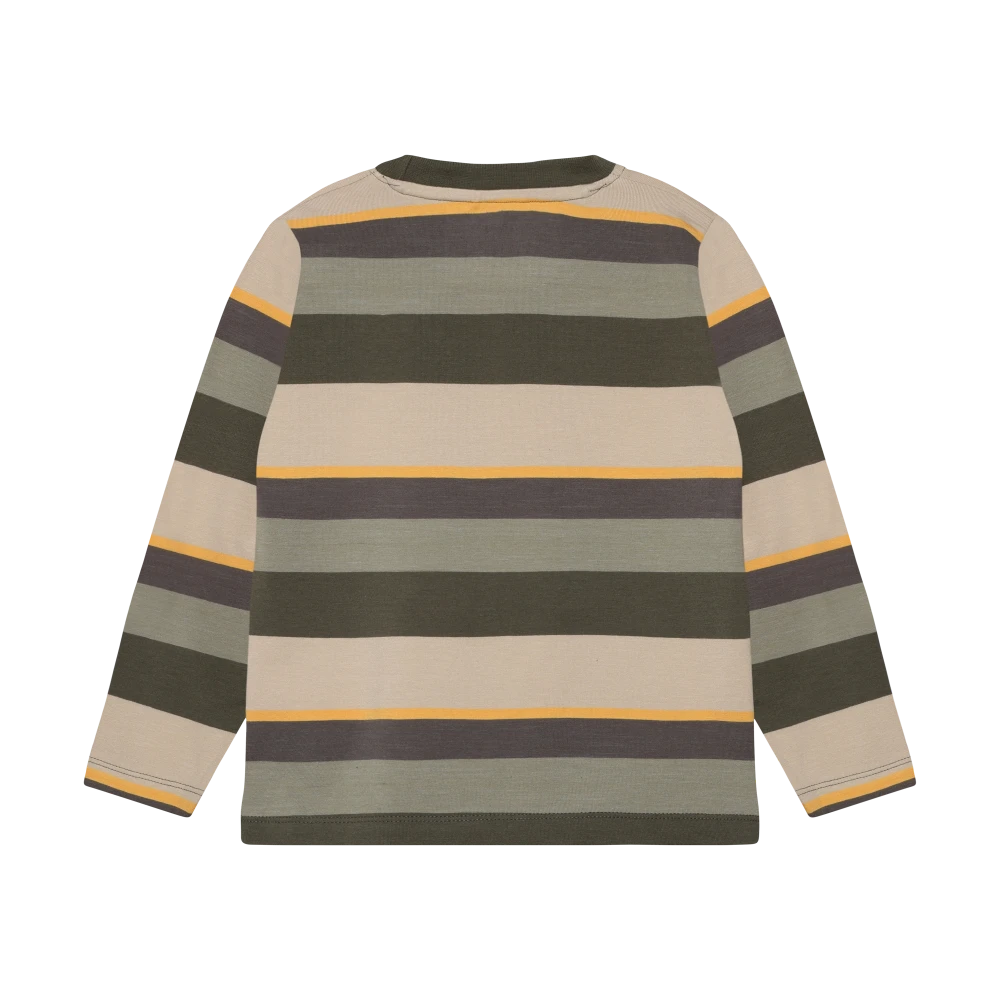 Minymo Striped T-shirt - Beetle