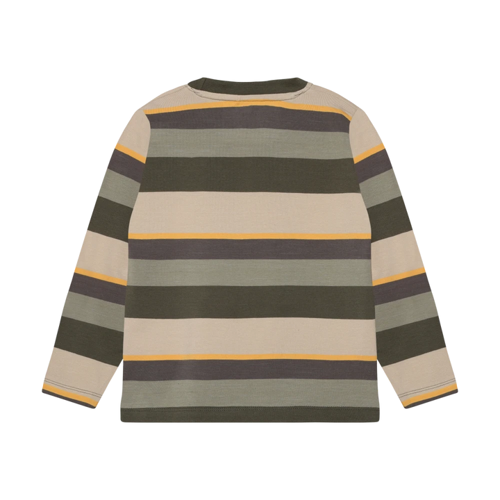 Minymo Striped T-shirt - Beetle