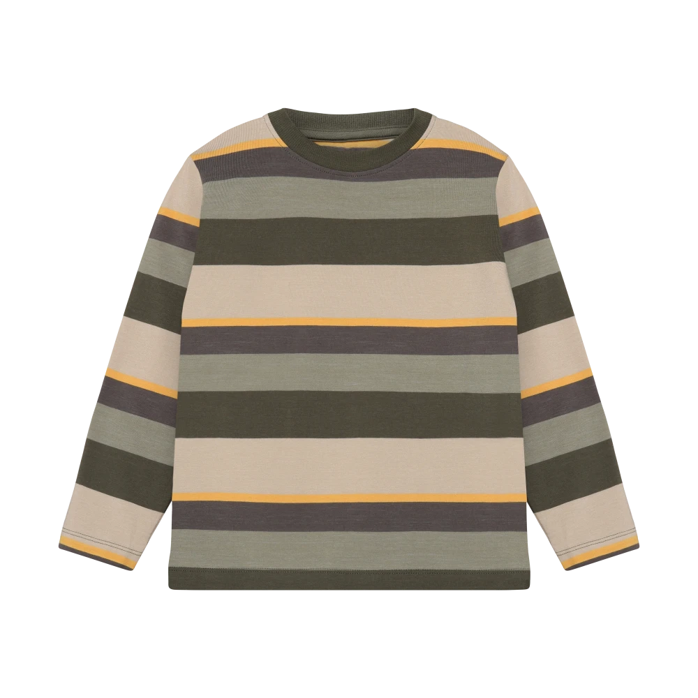 Minymo Striped T-shirt - Beetle