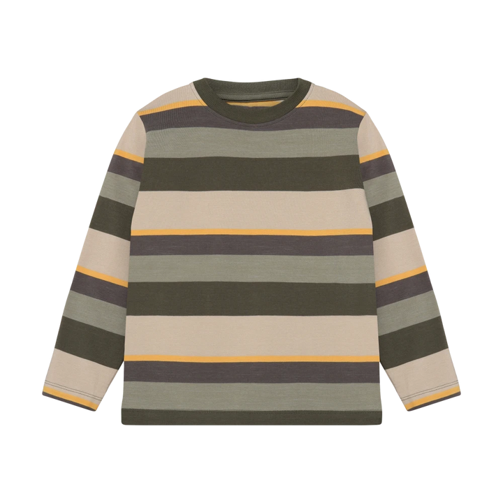 Minymo Striped T-shirt - Beetle