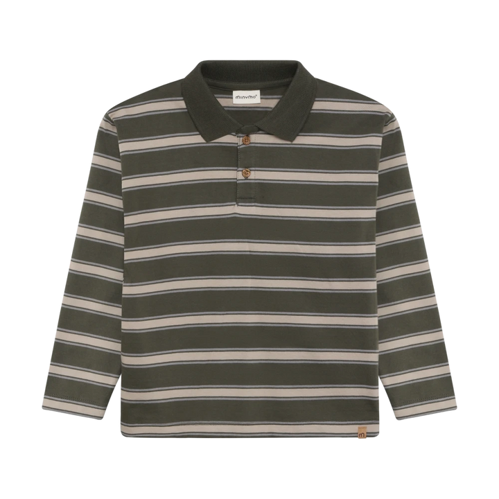 Minymo Polo T-shirt - Beetle