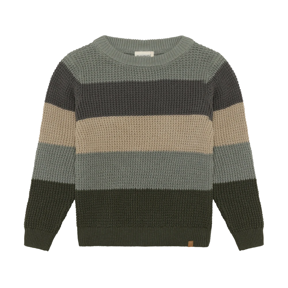 Minymo Pullover Knit Sweater - Beetle