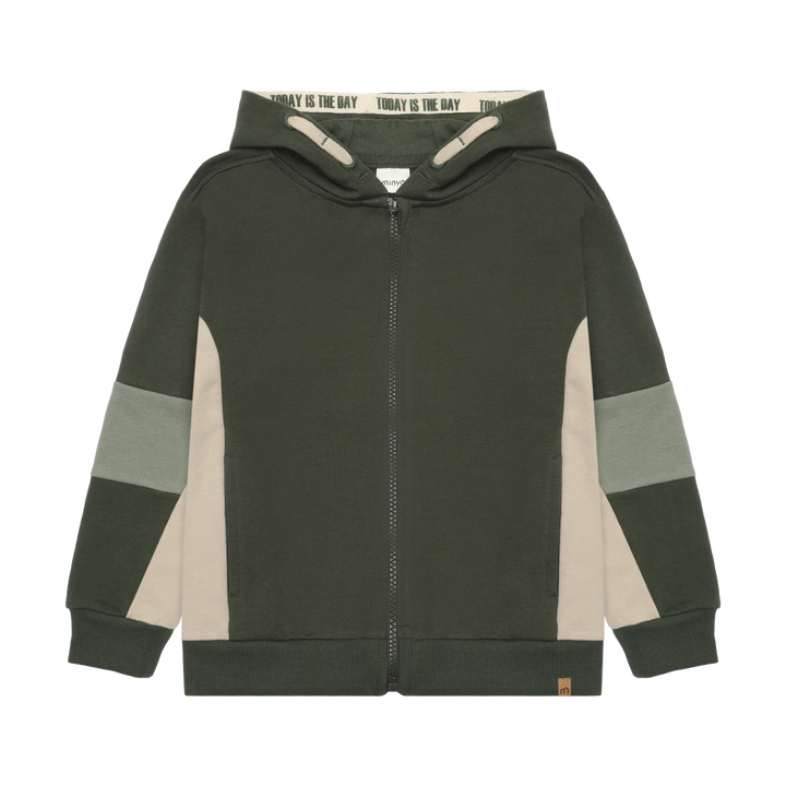 Minymo Hooded Sweatshirt - Beetle
