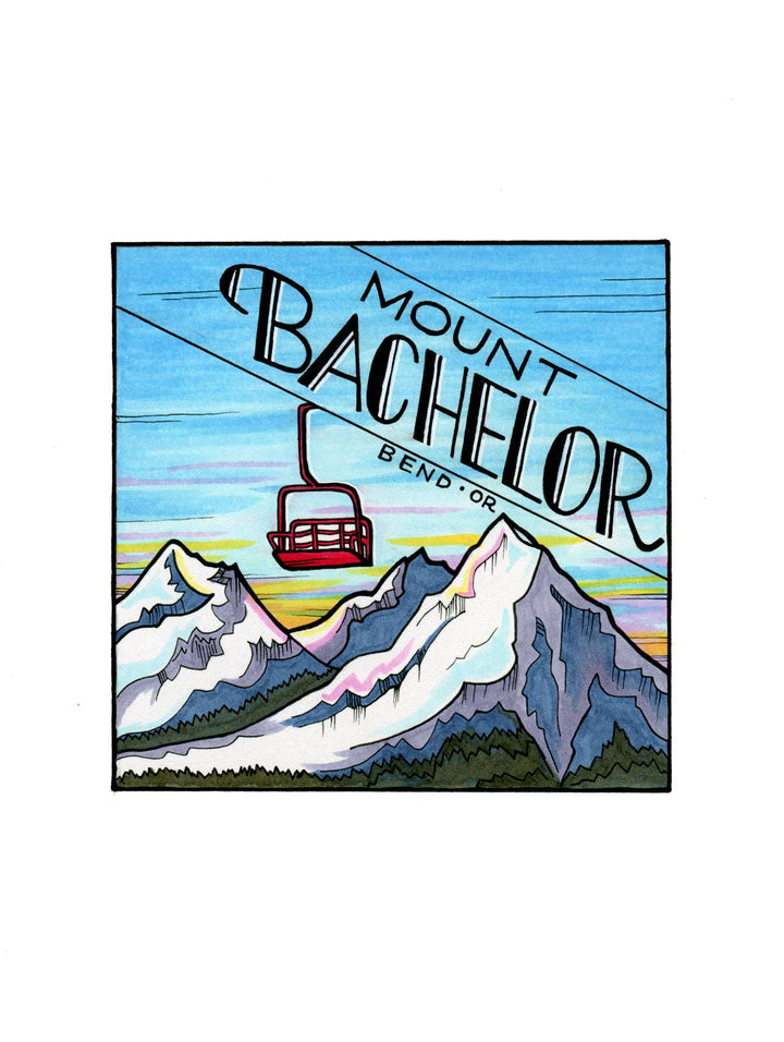 Michele Michael Art Red Chair sticker