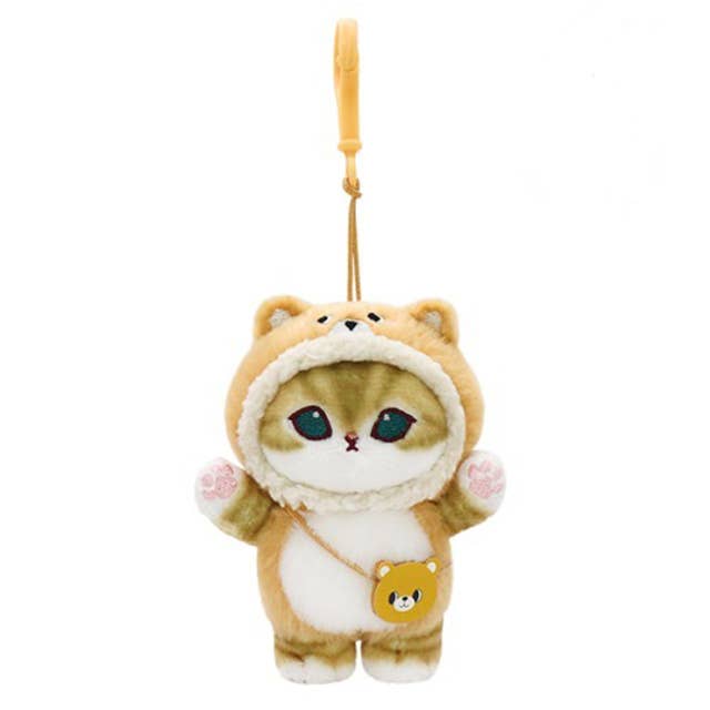 Mofusand Plush Keychain 9cm – Animal Costume Series