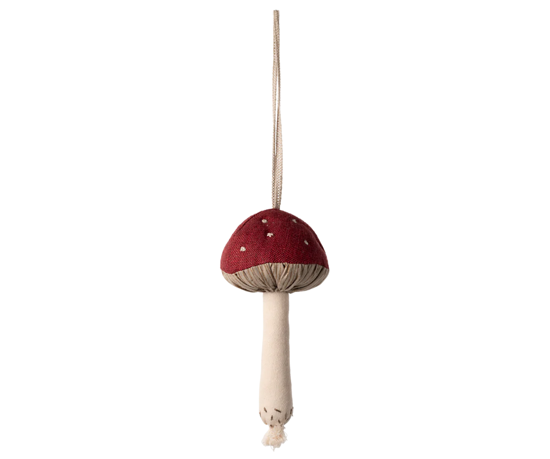 Maileg Mushroom Ornament - Red