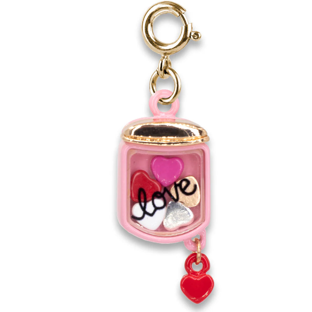 Charm It Gold Jar Of Hearts Shaker Charm