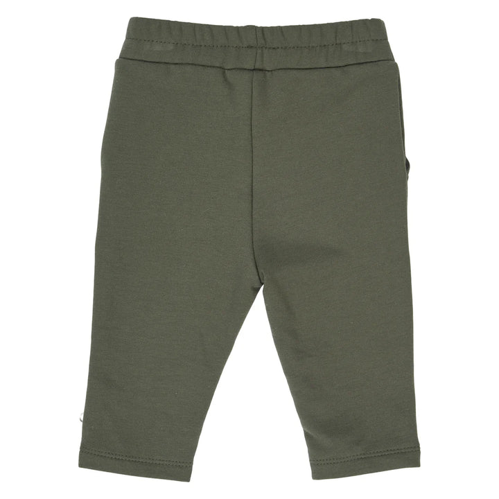 Musli By Green Cotton Cozy Me Chino Sweatpants - Deep Green