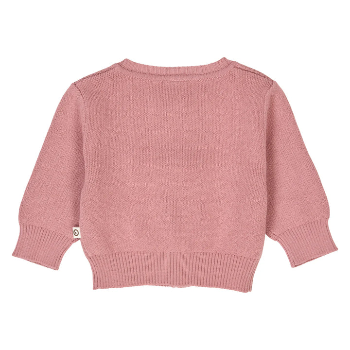 Musli By Green Cotton Autumn Floral Knit Cardigan