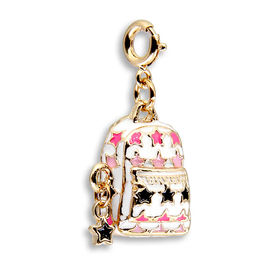 Charm It Gold Backpack Charm