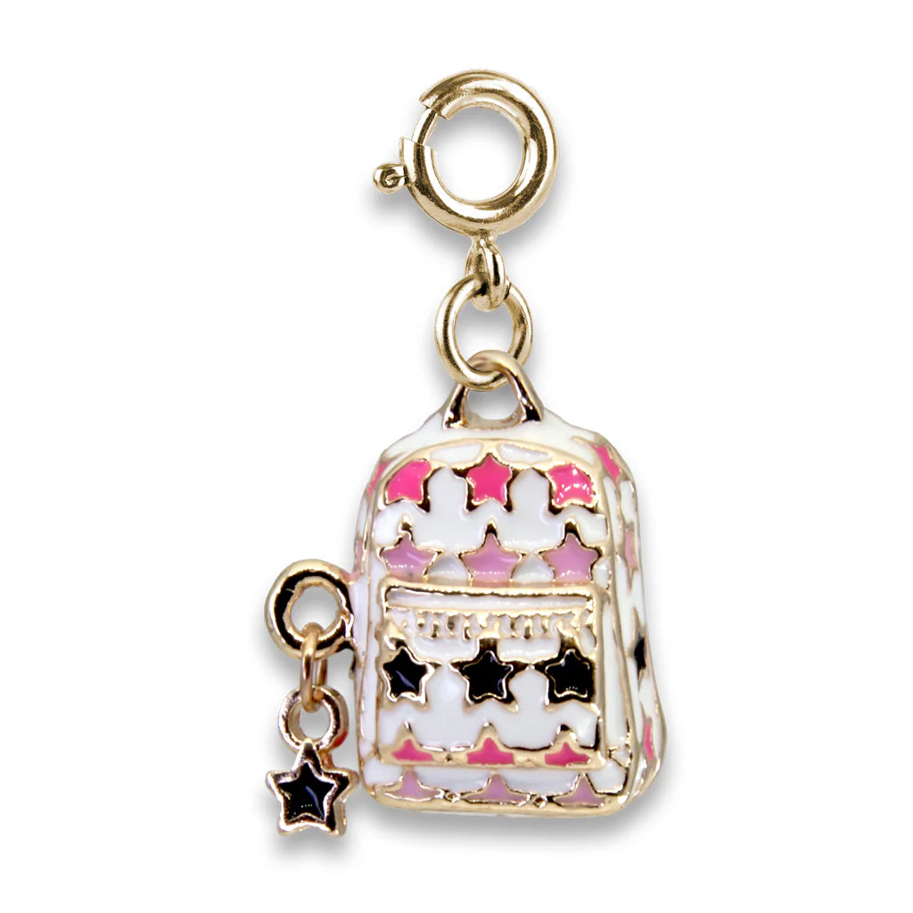 Charm It Gold Backpack Charm