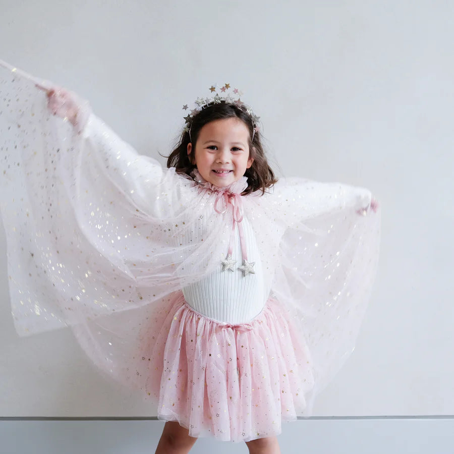 Mimi & Lula Pink Shooting Star Cape