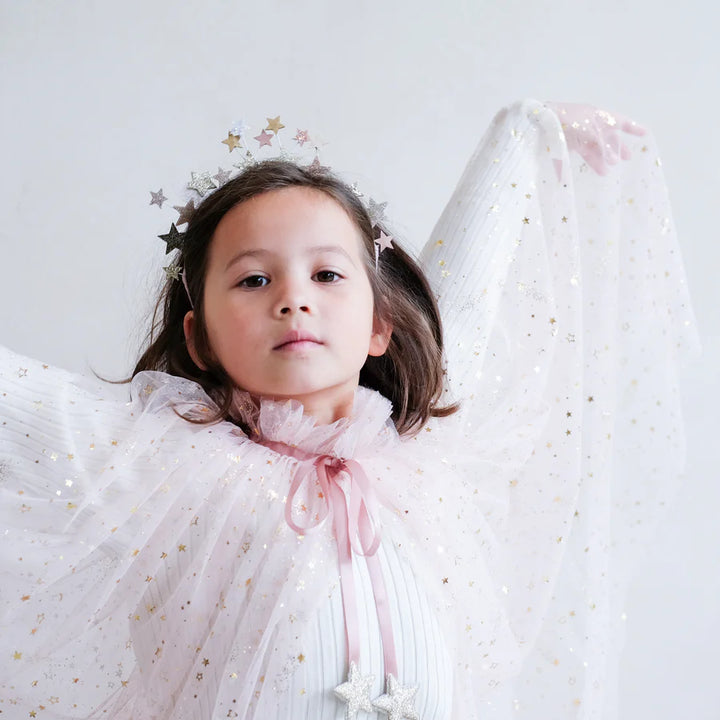 Mimi & Lula Pink Shooting Star Cape