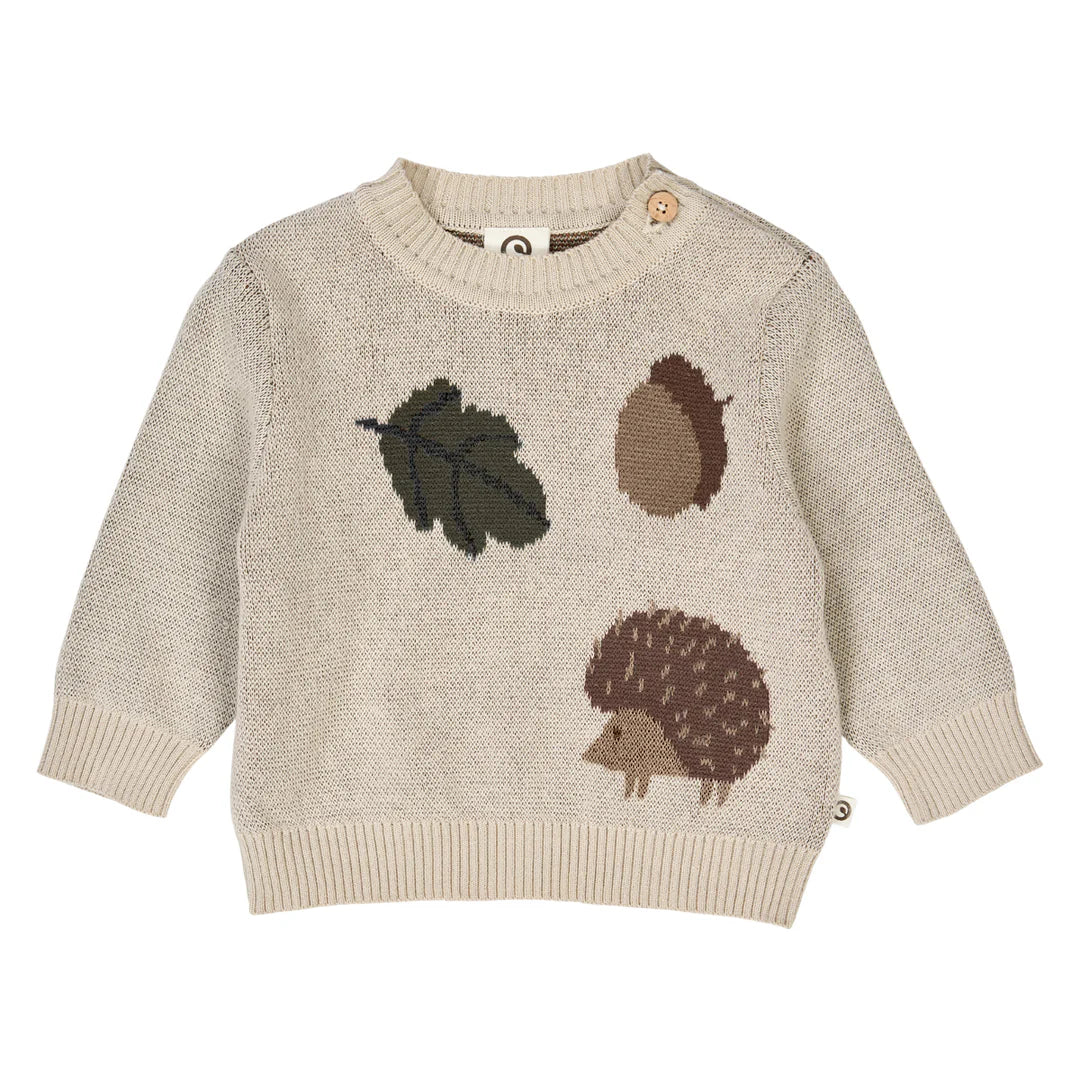 Musli By Green Cotton Acorn Knit Sweater