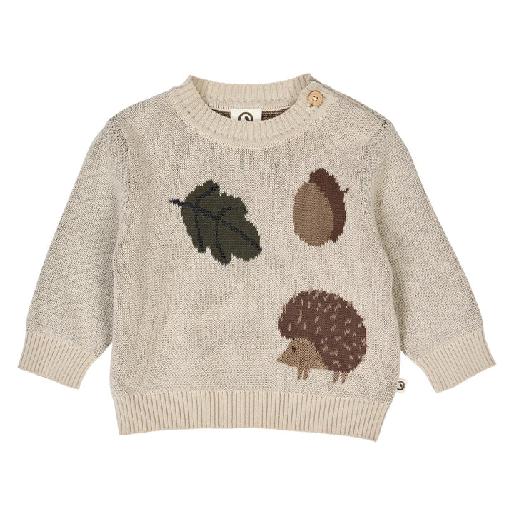 Musli By Green Cotton Acorn Knit Sweater
